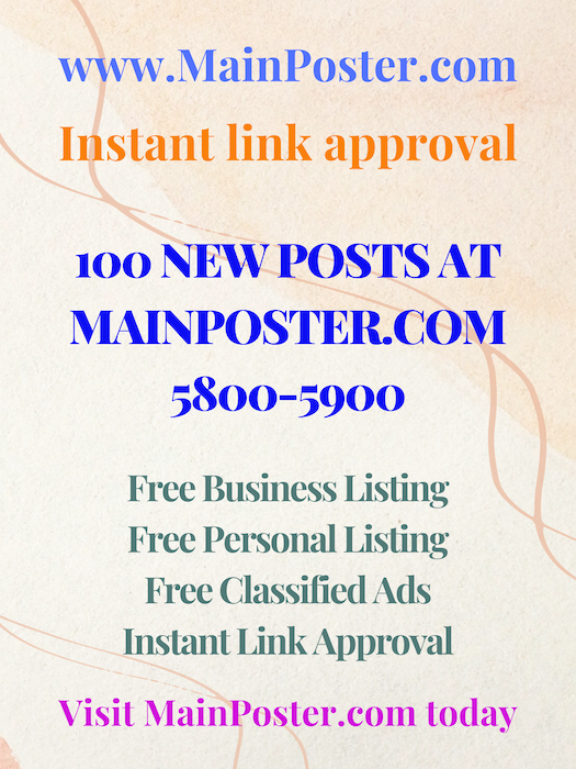 100 new posts at MainPoster.com 5800-5900