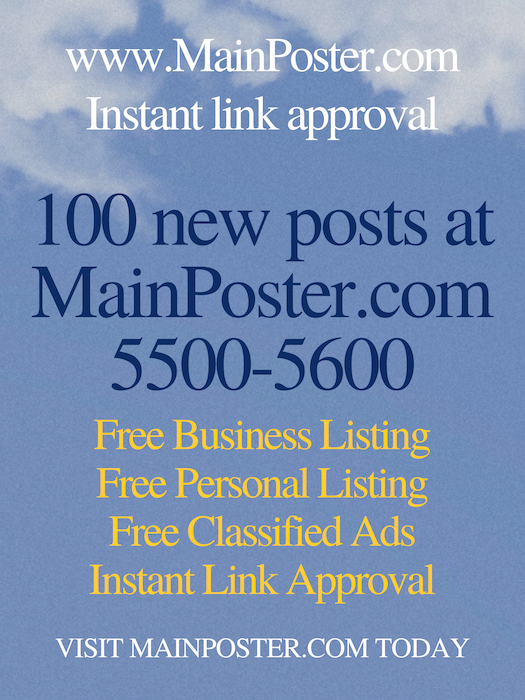 100 new posts at MainPoster.com 5500-5600
