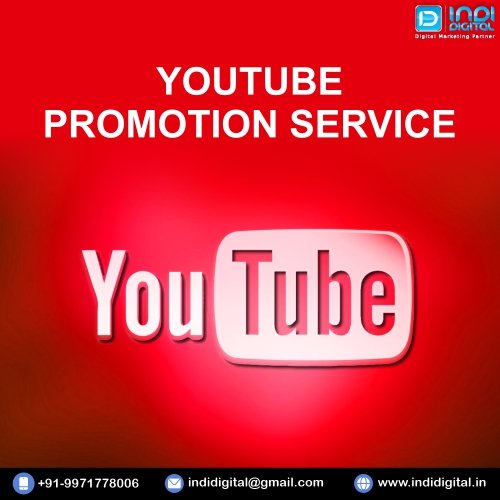 Are you looking the YouTube promotion Service in India