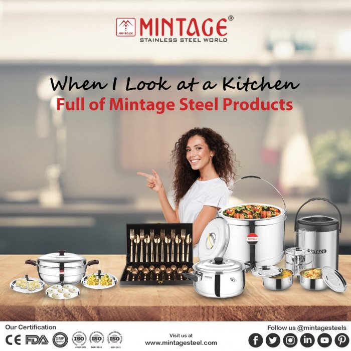 Get The Best Stainless Steel Casseroles At The Best Price In Delhi!