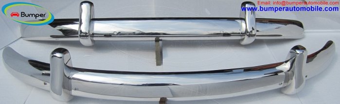 VW Beetle Euro style bumper (1955-1972) by stainless steel
