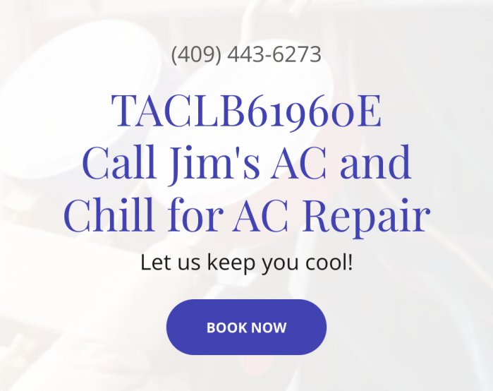 Air Conditioning Maintenance Services