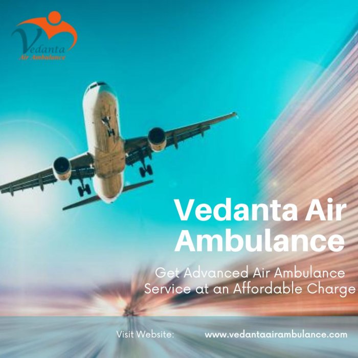Hire Vedanta Air Ambulance Service in Bhubaneswar with Advanced Care Charter Aircraft