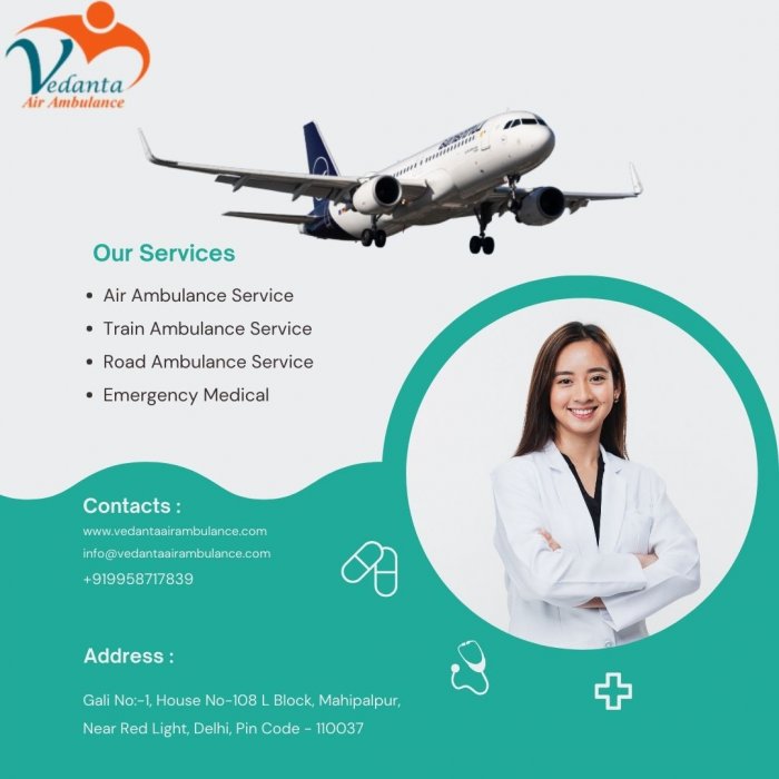 Avail of Vedanta Air Ambulance Service in Allahabad with Life-Advanced Medical Machine