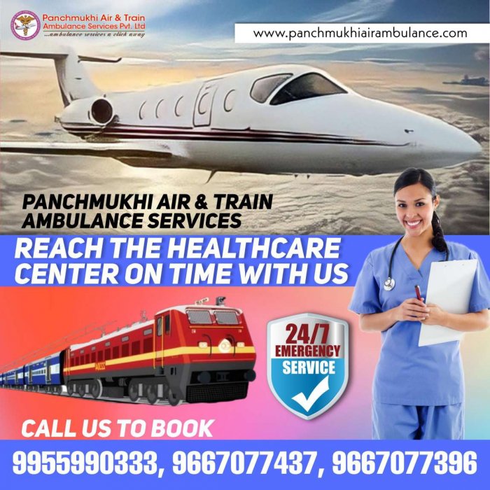 Get Panchmukhi Air Ambulance Services in Siliguri with Excellent ICU Support