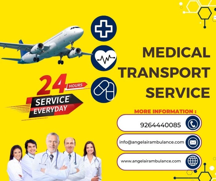 Angel Air Ambulance Guwahati is Planning to Relocate Patients with Hundred Percent Safety
