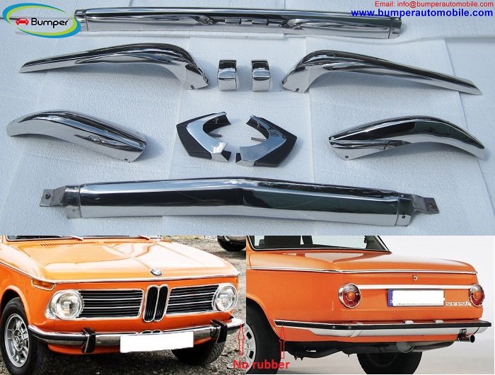 BMW 1502/1602/1802/2002 bumpers (1971-1976)