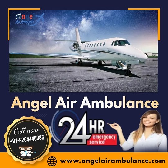 Utilize Angel Air Ambulance Service in Bhagalpur with Advanced Medical Tool
