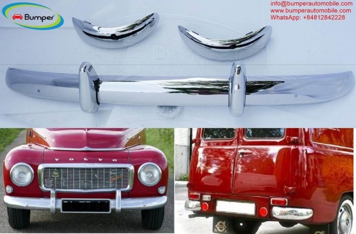 Volvo PV Duett Kombi Station Wagon Estate (1953-1969) bumpers P210 Duett bumpers (P445)