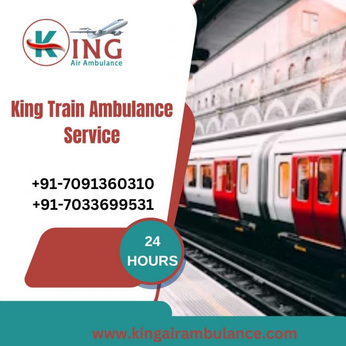 Utilize Train Ambulance in Patna by King with world-class ventilator setup