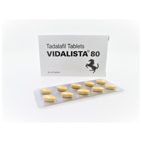 Vidalista 80 A Reliable Solution for Erectile Dysfunction