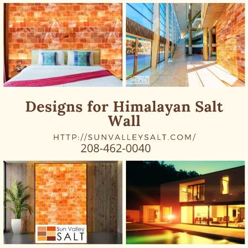 Designs for Himalayan Salt Wall | Sun Valley Salt, Idaho