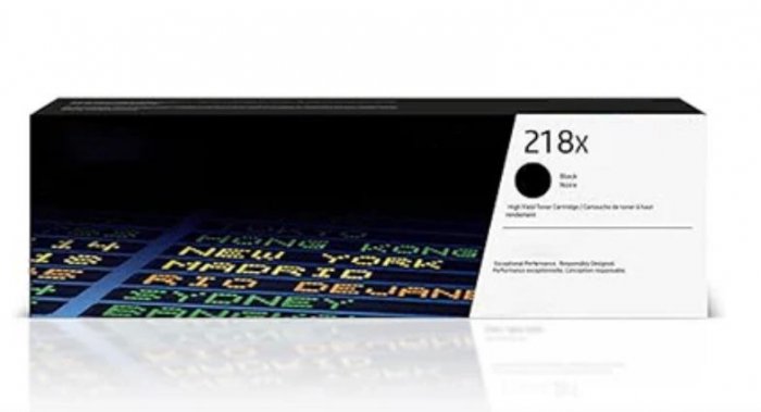 Refurbished 218X Black High-Yield Toner Cartridge