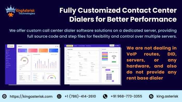 Fully Customized Contact Center Dialer Solutions-kingasterisk