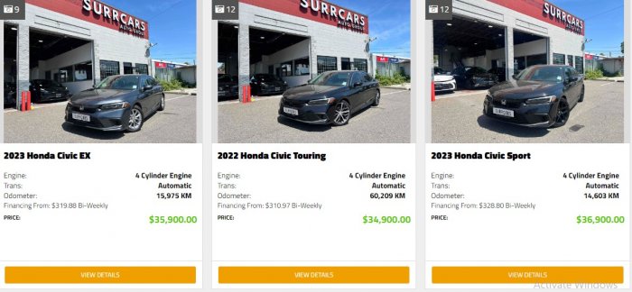 Most Cleaned Used Vehicles For Sale In Surrey