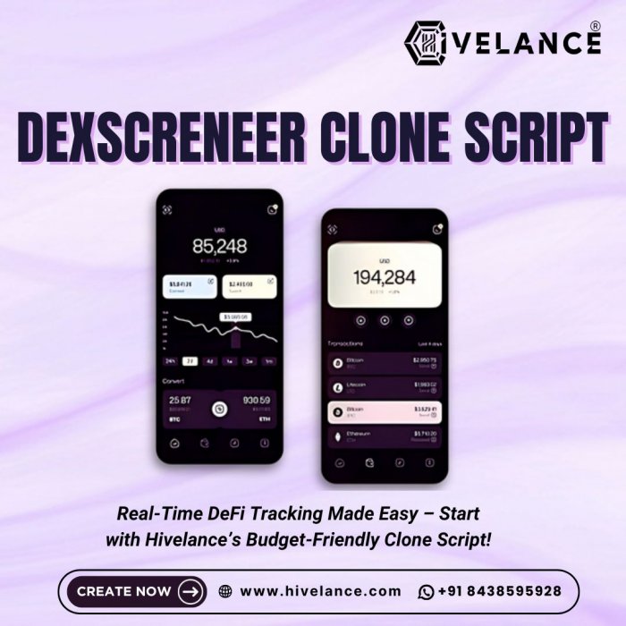 DEX Screener Clone Script: Launch a Powerful DeFi Analytics Platform