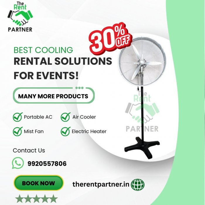 Pedestal Fan for Rent – Affordable Cooling Solutions | TheRentPartner