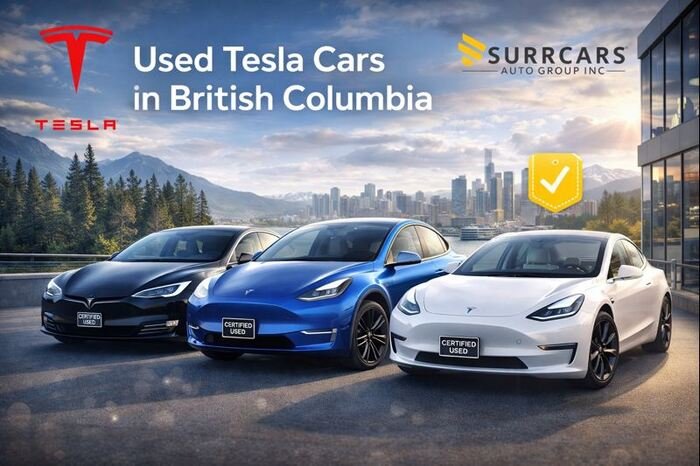 Best Dealers of Used Tesla Cars For Sale In british Columbia