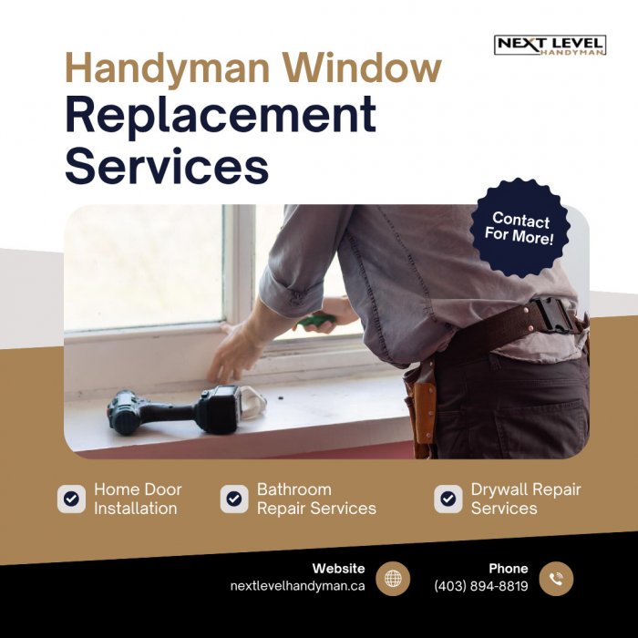 Handyman Window Replacement Services