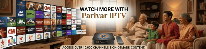 Watch More with Parivar IPTV