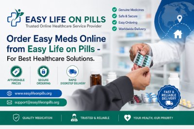 Order Easy Meds Online from Easy Life on Pills - For Best Healthcare Solutions.