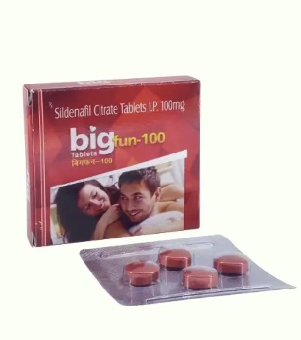 Bigfun 100 Capsule For Poor Erection