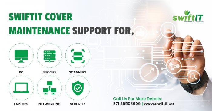 Trusted IT Support Services in Abu Dhabi - SwiftIT