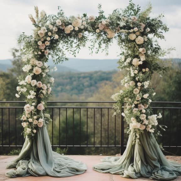 Elevate Your Moment with Bridal Arches