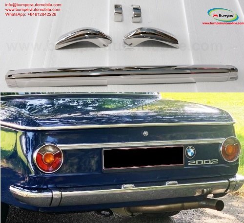 BMW 2002 bumper (1968-1970) by stainless steel (BMW 2002 Stoßfänger)