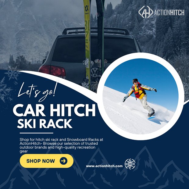 Hitch Mount Ski Racks | ActionHitch