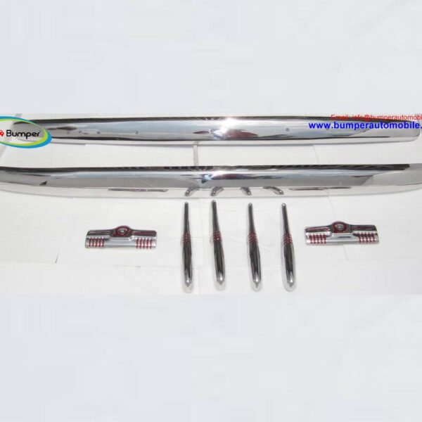 Volvo 830, 831, 832, 833, 834 (1950-1958) bumpers by stainless steel new