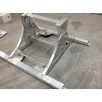 Spring Board / Teeterboard. Equipment for professional circus performance.