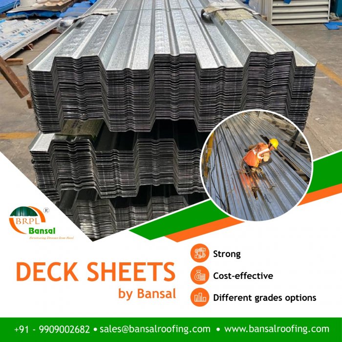High Quality Deck Sheet Manufacturer & Supplier in Vadodara, Gujarat